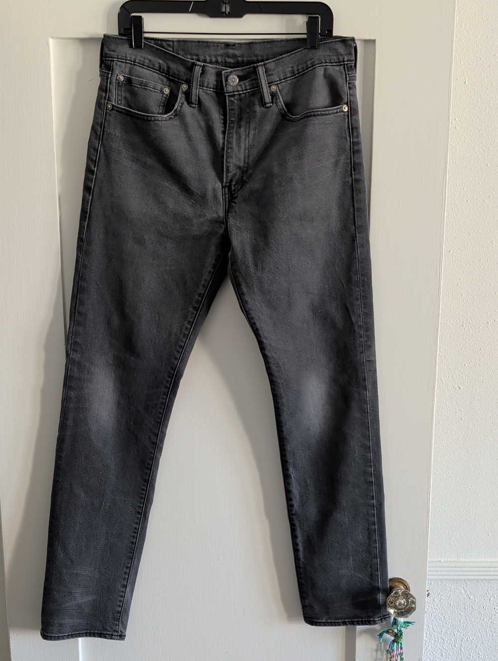 Levi's 522s Black Jeans